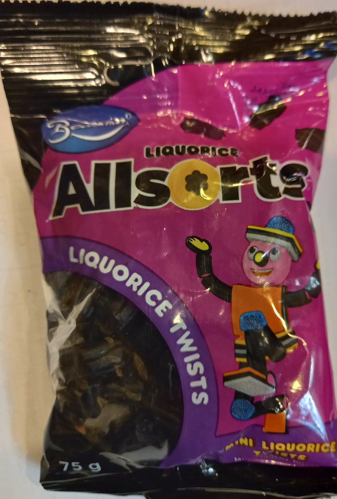 Beacon Liquorice Twists Mini 75g Kalahari Moon