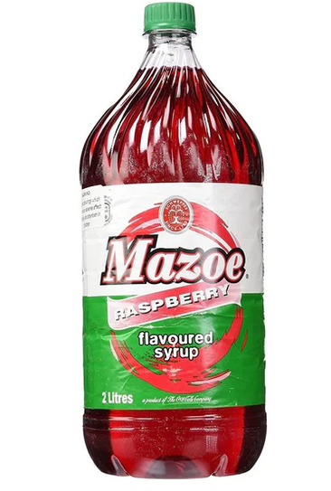 Schweppes Mazoe Cordials 2L Bundle - Cream Soda, Peach, Raspberry & Orange Crush Flavors