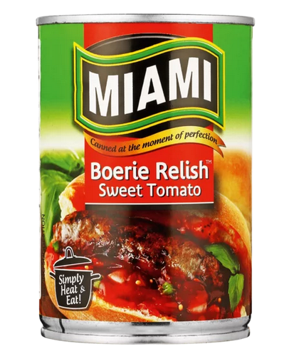 Miami Sweet Tomato Boerie Relish 450g