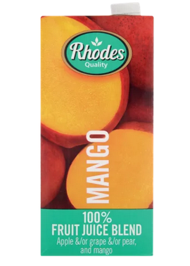 Rhodes 100% Fruit Juice Blend - Mango  1L