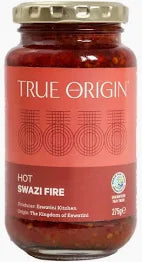 True Origin -Hot Swazi Fire Chilli Sauce 275g