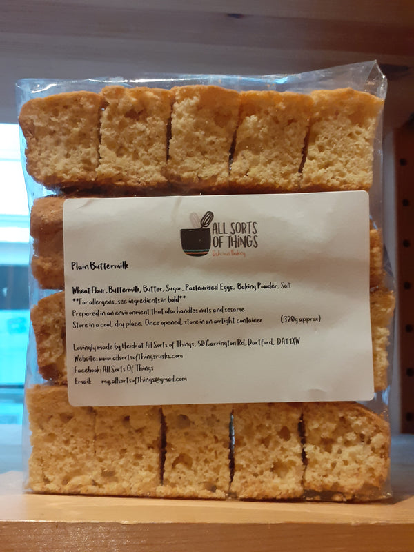 All Sorts of Things Rusks - Plain Buttermilk