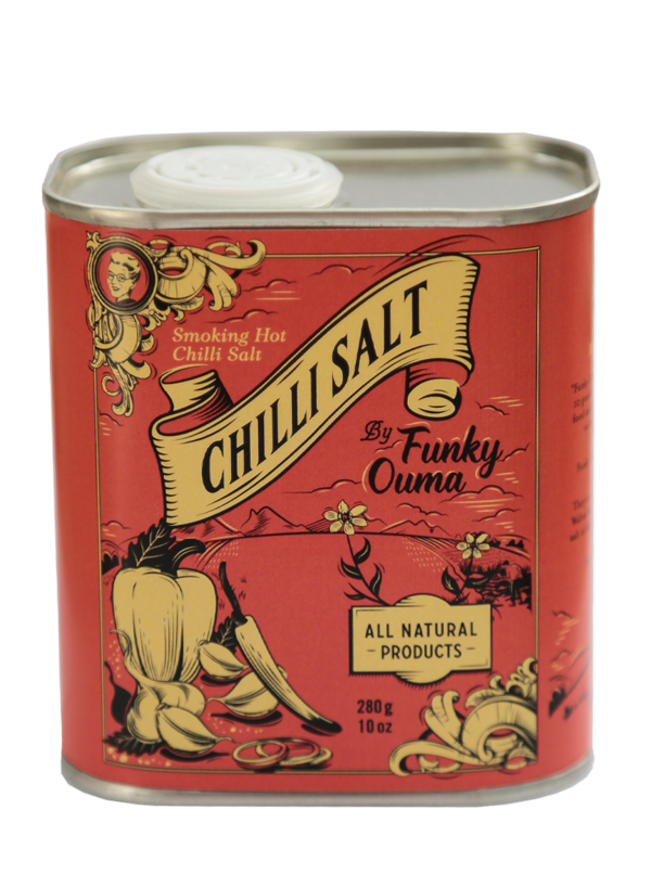 Funky Ouma Chilli Salt Tin 280g