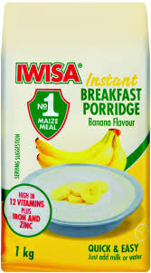 Iwisa Instant Breakfast Porridge 1kg - Banana