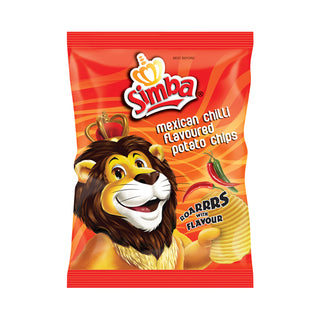 Simba Mexican Chilli Chips 120g