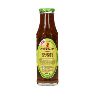 Mrs Balls Chutney Jalapeno 470g