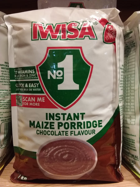 Iwisa Instant Breakfast Porridge 1kg - Chocolate