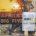 Napkin - Africa's Big Five - 20 tissue napkin pack