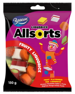 Beacon Allsorts Fruity Liquorice 150g