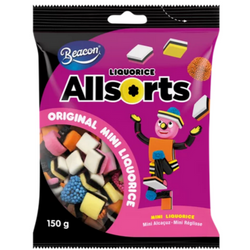 Beacon Allsorts Original MINI Liquorice 150g