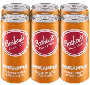 Bashew's Pineapple (6 x 300ml) Six pack