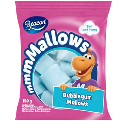 Beacon Bubblegum Flavoured Marshmallows 150g