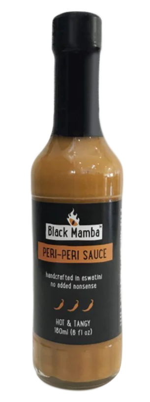 Black Mamba - Peri-Peri Chilli Sauce Hot & Tangy 180g