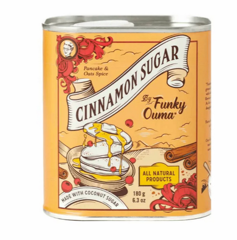 Funky Ouma Cinnamon Sugar Tin 180g