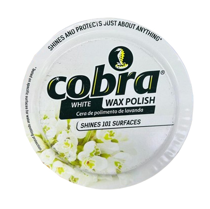 Cobra White Wax Polish with Lavender 350ml