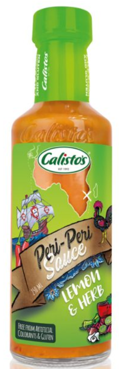 Calisto’s Peri Peri Sauce - Lemon & Herb 250ml