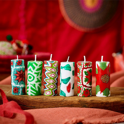 Christmas Mini Dinner Candle Sets