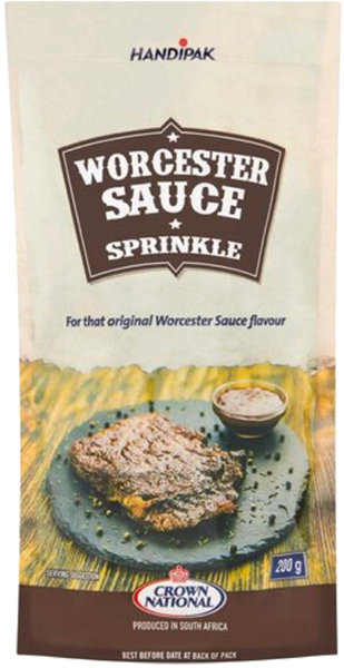 Crown National Worcester Sauce Sprinkle 200g