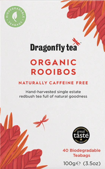 Dragonfly Tea - Organic Rooibos 40 Teabags 100g