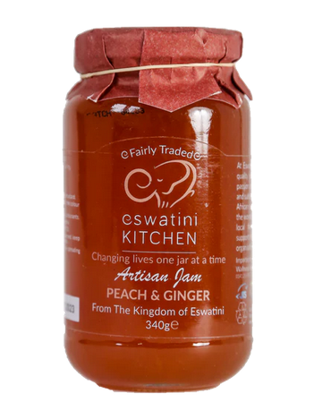 Eswatini Kitchen - Peach & Ginger Jam 340g