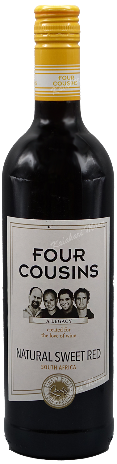 Four Cousins Natural Sweet Red 750ml – Kalahari Moon