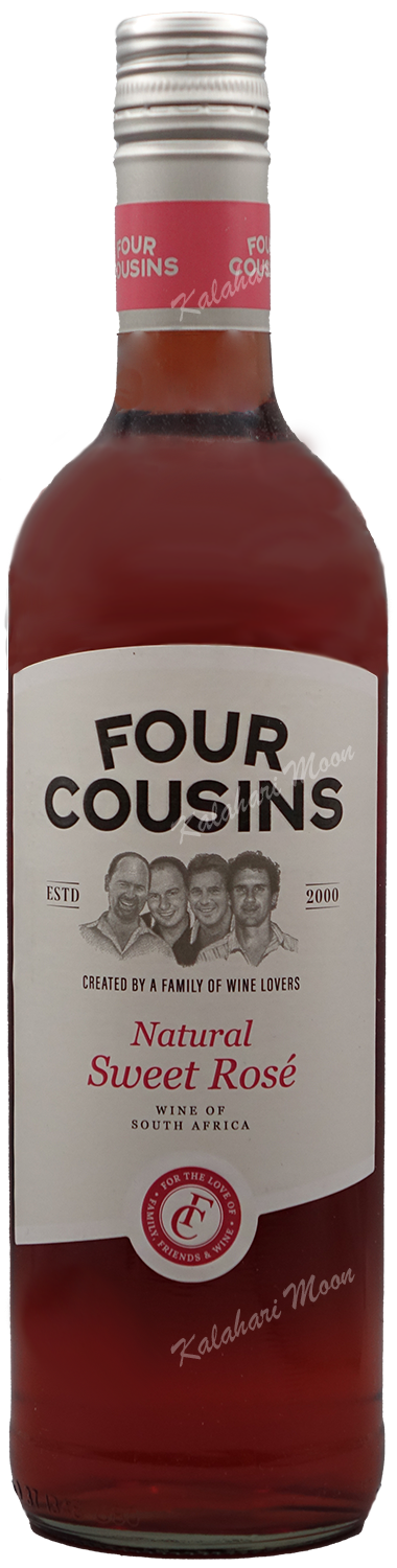 Four Cousins Natural Sweet Rosé Wine 750ml