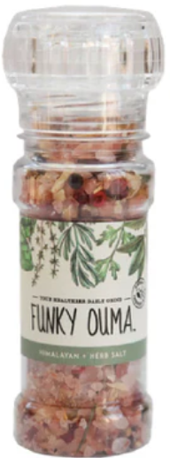 Funky Ouma Himalayan Herb Salt Grinder 100g