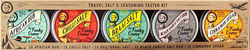 Funky Ouma Travel Salt & Seasoning Taster Kit 110g - 5-Pack