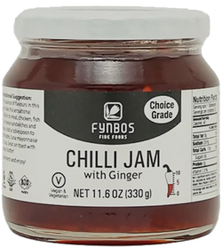 Fynbos Chilli Jam with Ginger 330g