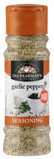 Ina Paarman Seasoning - Garlic Pepper 200ml