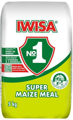 Iwisa Super Maize Meal 5kg (paper)