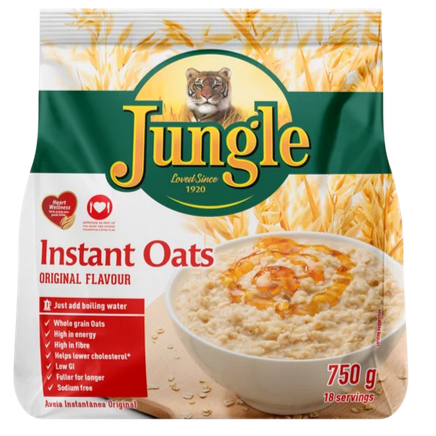 Jungle Oats Original Instant Porridge 750g