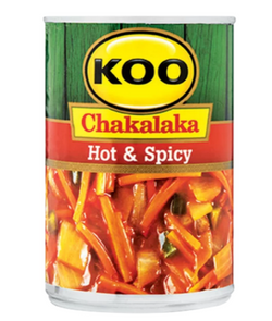 Koo Chakalaka Hot & Spicy 410g