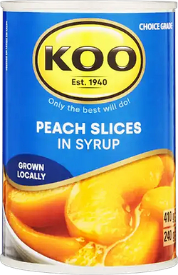Koo Peach slices in Syrup 410g