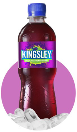 Kingsley Grape Bottle 500ml