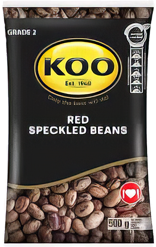 Koo DRIED Red Speckled Sugar Beans  500g