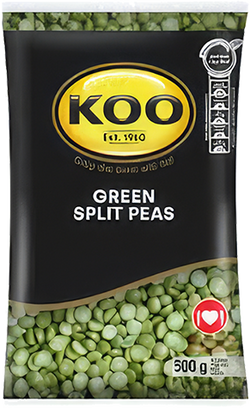 Koo Green Split Peas  500g