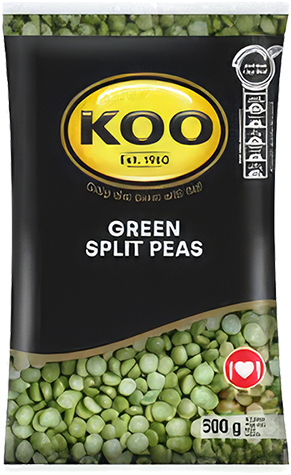 Koo Green Split Peas  500g
