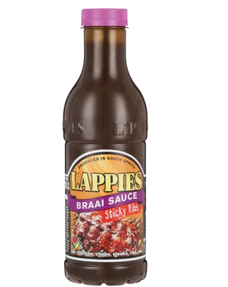 Lappies Sticky Ribs Braai Sauce 500ml