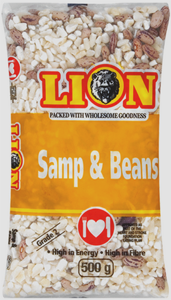 Lion Samp & Beans 500g