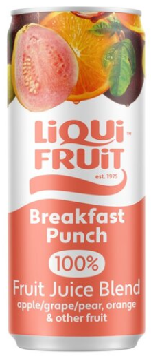 Liqui-Fruit Breakfast Punch 100% Fruit Juice Blend 1 Litre