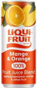 Liqui-Fruit Mango & Orange 100% Fruit Juice Blend 300ml - Six Pack