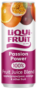 Liqui-Fruit Passion Power 100% Fruit Juice Blend 300ml - Six Pack