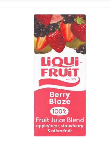 Liqui Fruit Berry Blaze Fruit Juice Blend 1 Litre