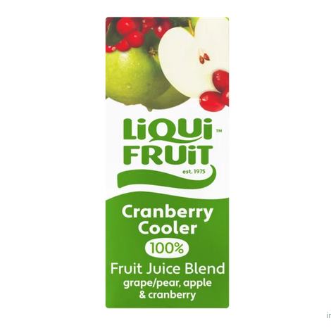Liqui Fruit Cranberry Cooler Fruit Juice Blend 1 Litre