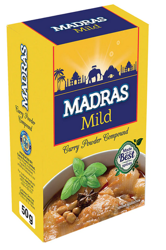 Madras Mild Curry Powder 50g
