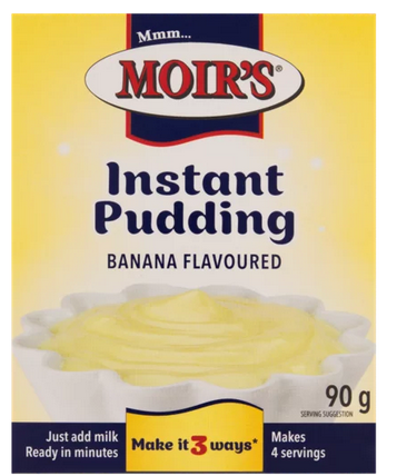 Moirs Instant Banana Pudding 90g