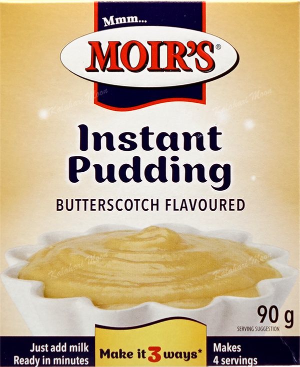 Moirs Instant Butterscotch Pudding 90g