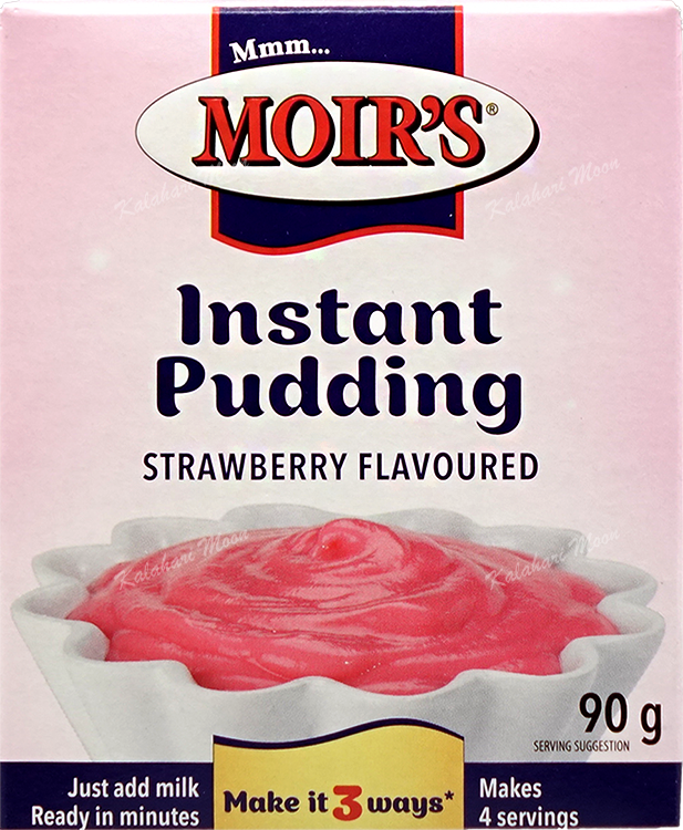 Moirs Instant Strawberry Pudding 90g Kalahari Moon