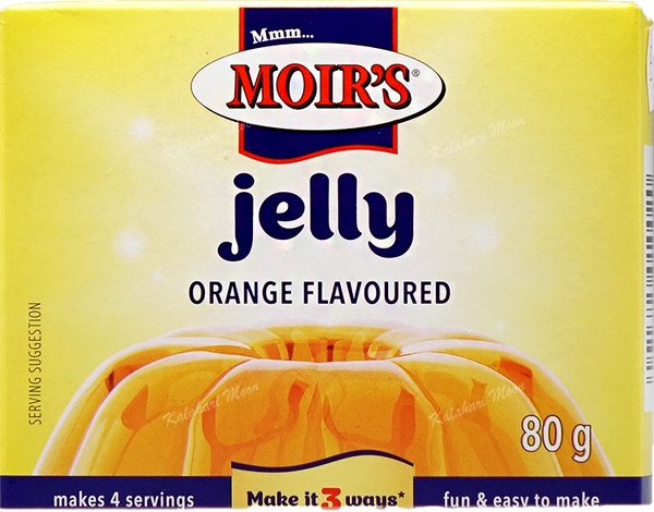 Moirs Jelly Orange Favoured 80g